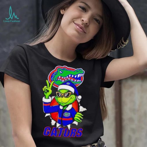 Cool Grinch Florida Gators Christmas shirt