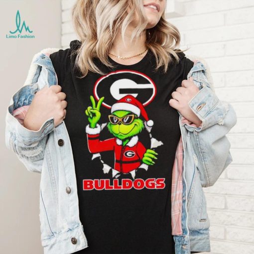 Cool Grinch Georgia Bulldogs Christmas shirt