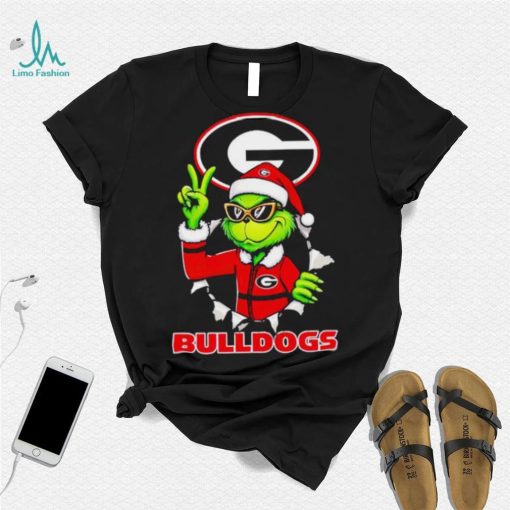 Cool Grinch Georgia Bulldogs Christmas shirt