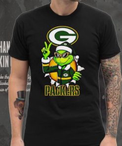 Cool Grinch Green Bay Packers Christmas shirt