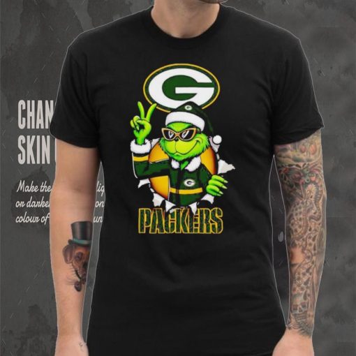 Cool Grinch Green Bay Packers Christmas shirt