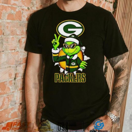 Cool Grinch Green Bay Packers Christmas shirt