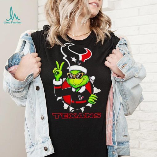 Cool Grinch Houston Texans Christmas shirt