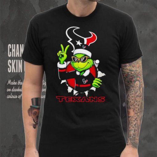 Cool Grinch Houston Texans Christmas shirt