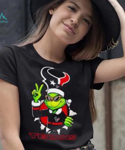 Cool Grinch Houston Texans Christmas shirt