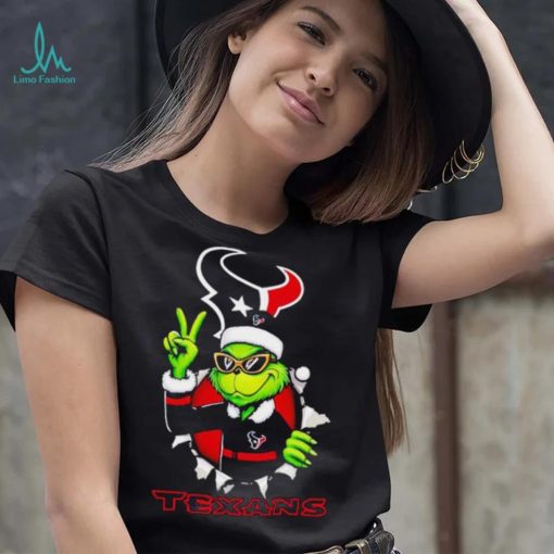 Cool Grinch Houston Texans Christmas shirt