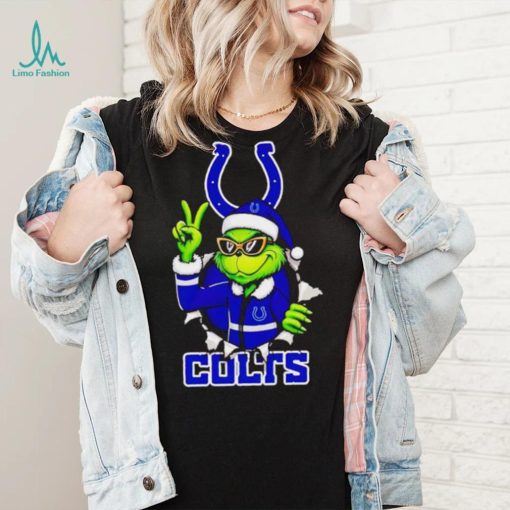 Cool Grinch Indianapolis Colts Christmas shirt
