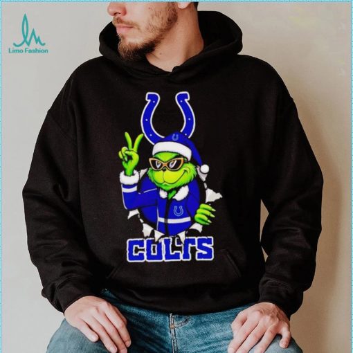 Cool Grinch Indianapolis Colts Christmas shirt