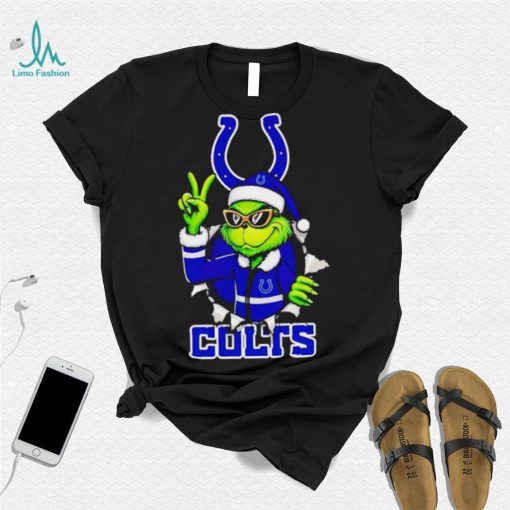 Cool Grinch Indianapolis Colts Christmas shirt