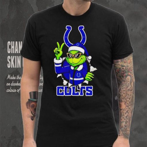 Cool Grinch Indianapolis Colts Christmas shirt