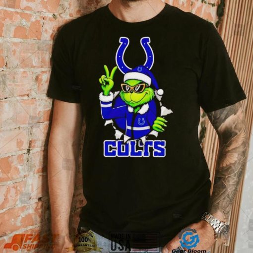 Cool Grinch Indianapolis Colts Christmas shirt