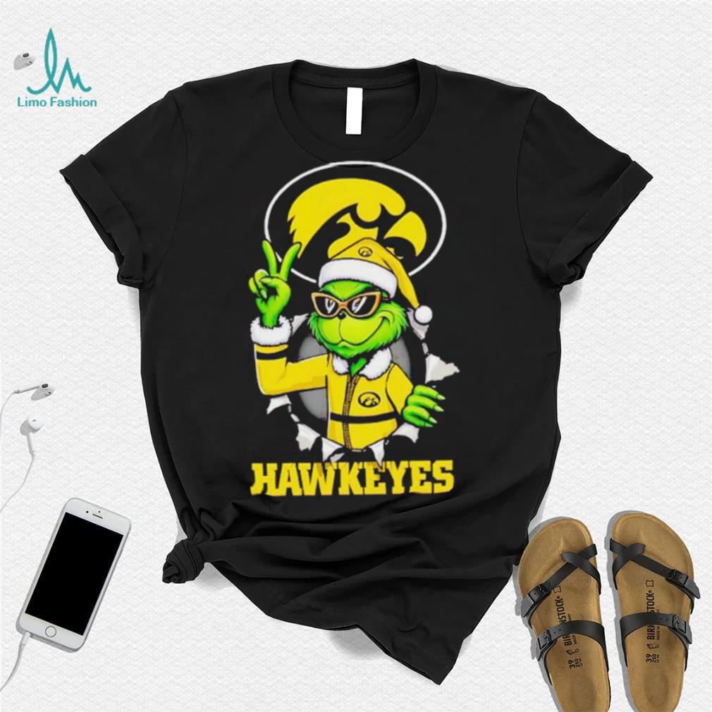 Cool Grinch Iowa Hawkeyes Christmas shirt Cool Grinch Iowa Hawkeyes Christmas shirt
