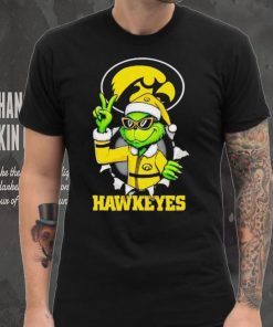 Cool Grinch Iowa Hawkeyes Christmas shirt