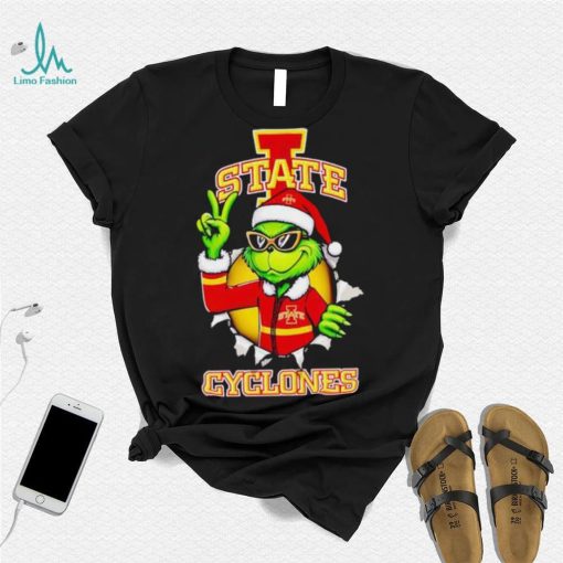 Cool Grinch Iowa State Cyclones Christmas shirt