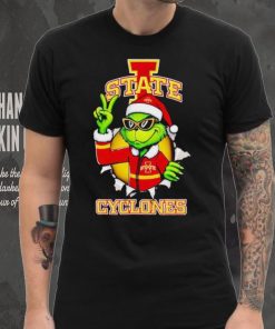 Cool Grinch Iowa State Cyclones Christmas shirt