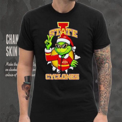 Cool Grinch Iowa State Cyclones Christmas shirt