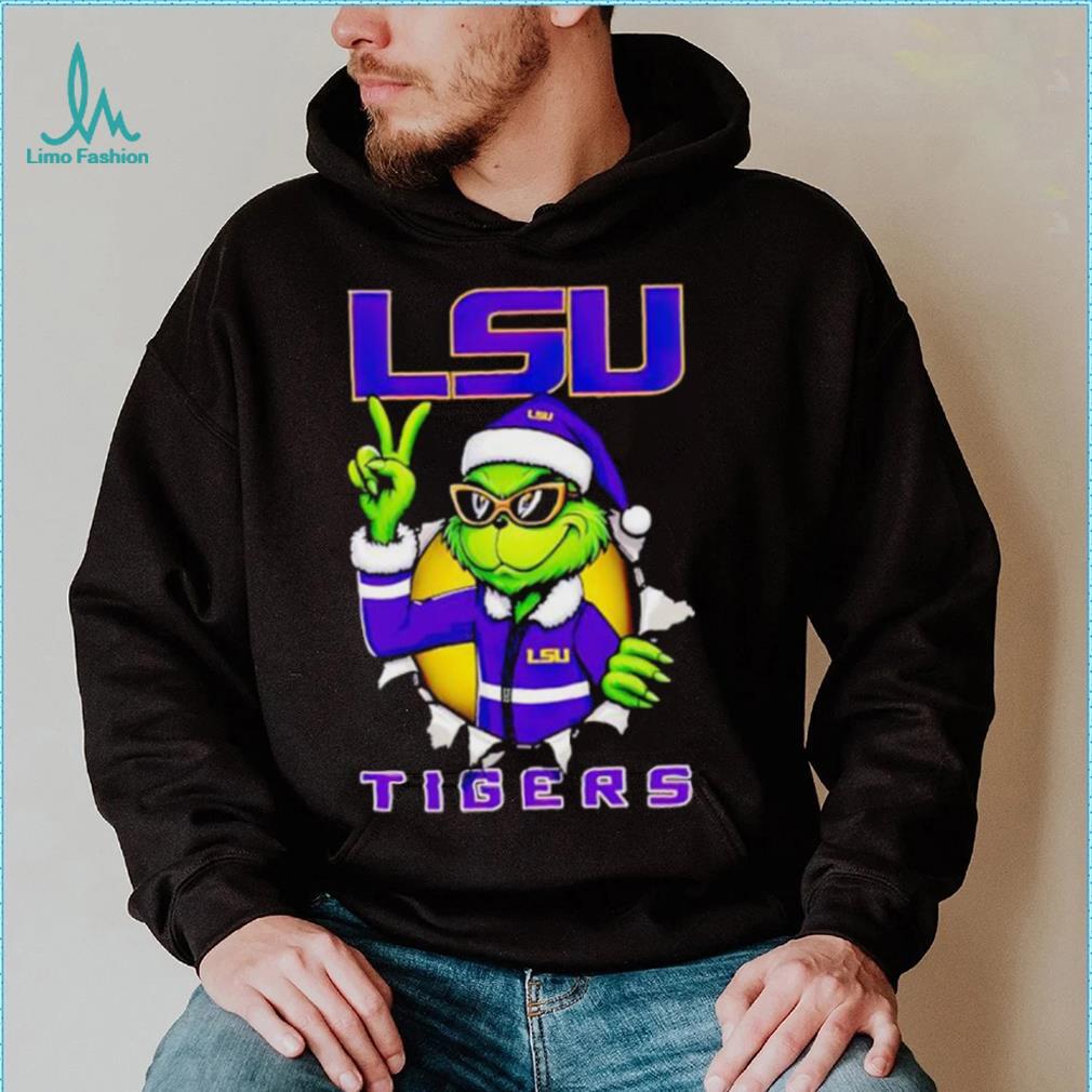 Cool Grinch LSU Tigers Christmas shirt Cool Grinch LSU Tigers Christmas shirt