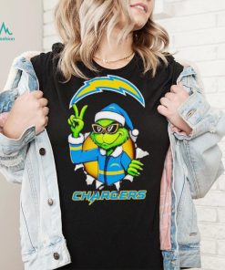 Cool Grinch Los Angeles Chargers Christmas shirt