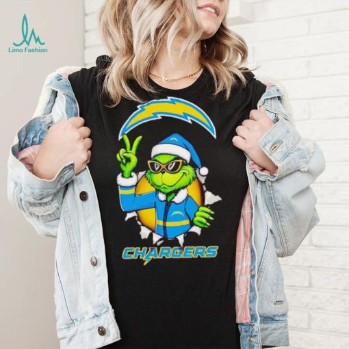 Cool Grinch Los Angeles Chargers Christmas shirt