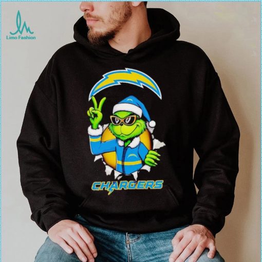 Cool Grinch Los Angeles Chargers Christmas shirt