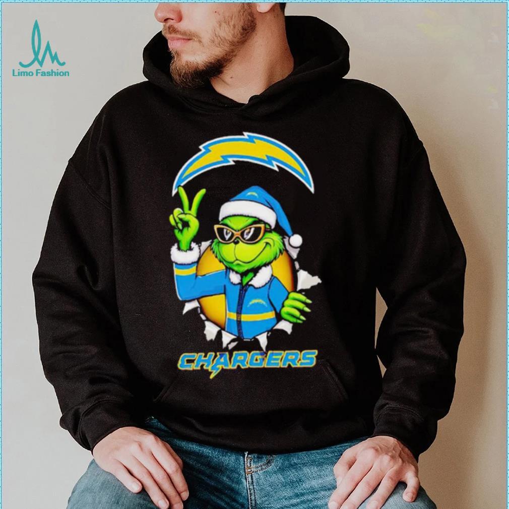 Cool Grinch Los Angeles Chargers Christmas shirt Cool Grinch Los Angeles Chargers Christmas shirt