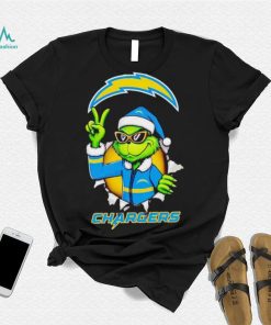 Cool Grinch Los Angeles Chargers Christmas shirt