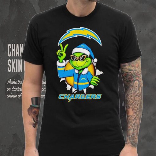 Cool Grinch Los Angeles Chargers Christmas shirt