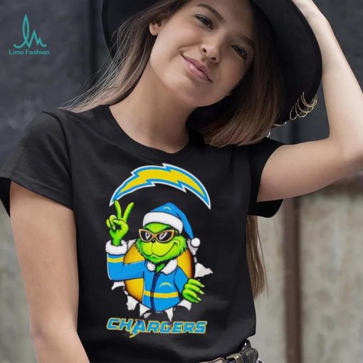 Cool Grinch Los Angeles Chargers Christmas shirt