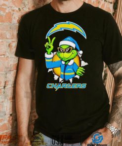 Cool Grinch Los Angeles Chargers Christmas shirt