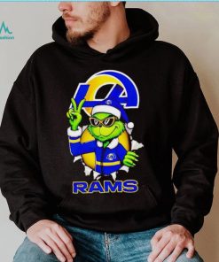 Cool Grinch Los Angeles Rams Christmas shirt