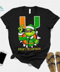 Cool Grinch Miami Hurricanes Christmas shirt