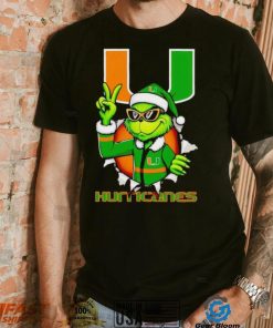 Cool Grinch Miami Hurricanes Christmas shirt