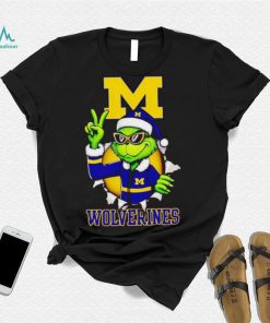 Cool Grinch Michigan Wolverines Christmas shirt