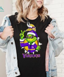 Cool Grinch Minnesota Vikings Christmas shirt