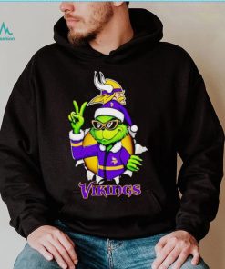 Cool Grinch Minnesota Vikings Christmas shirt