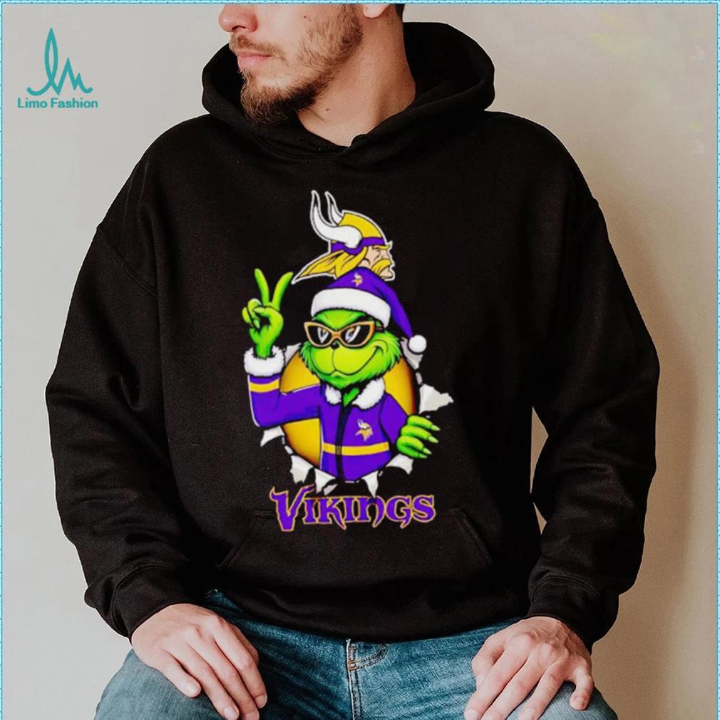 Cool Grinch Minnesota Vikings Christmas shirt Cool Grinch Minnesota Vikings Christmas shirt
