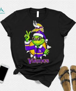 Cool Grinch Minnesota Vikings Christmas shirt