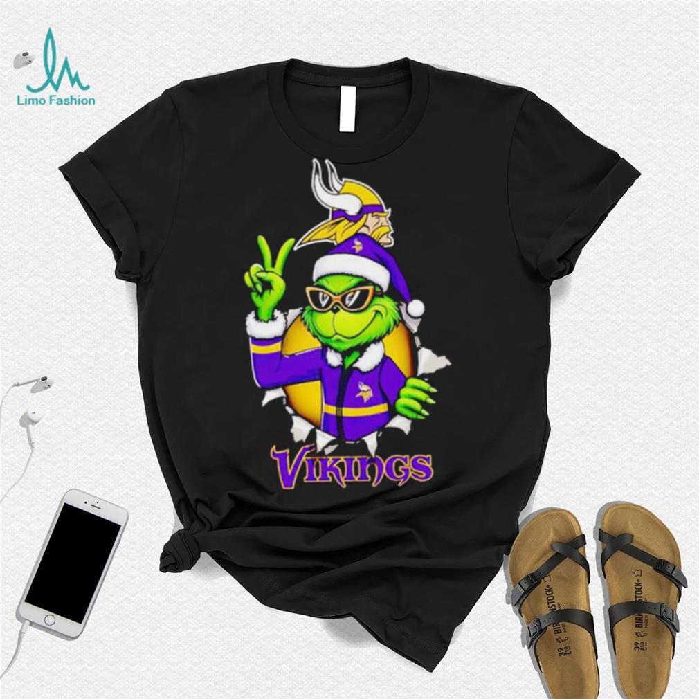 Cool Grinch Minnesota Vikings Christmas shirt Cool Grinch Minnesota Vikings Christmas shirt
