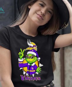 Cool Grinch Minnesota Vikings Christmas shirt