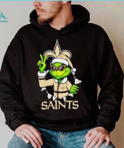 Cool Grinch New Orleans Saints Christmas shirt