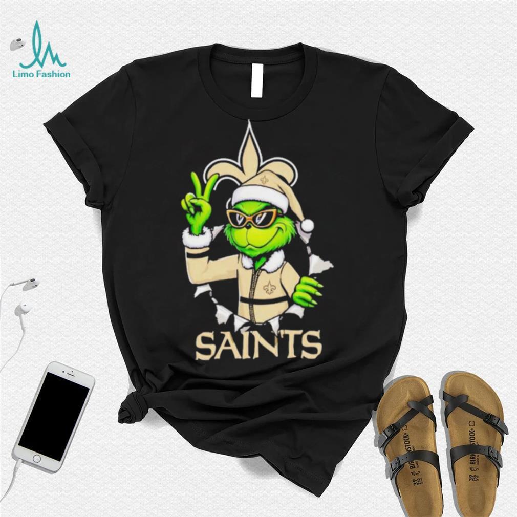 Cool Grinch New Orleans Saints Christmas shirt Cool Grinch New Orleans Saints Christmas shirt