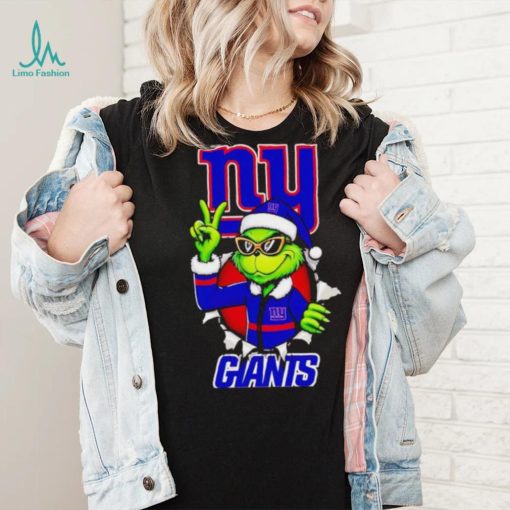 Cool Grinch New York Giants Christmas shirt