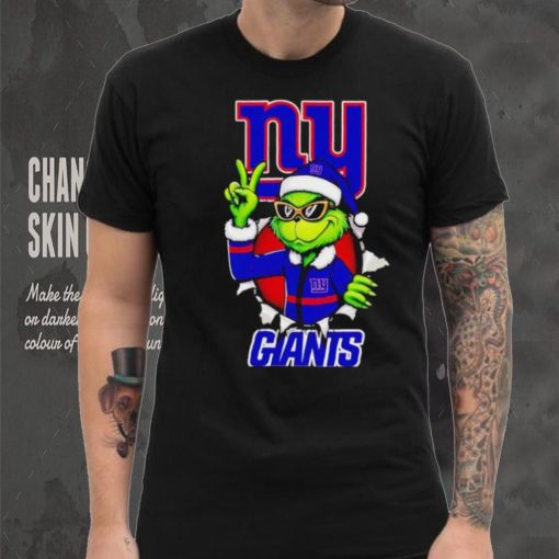 Cool Grinch New York Giants Christmas shirt