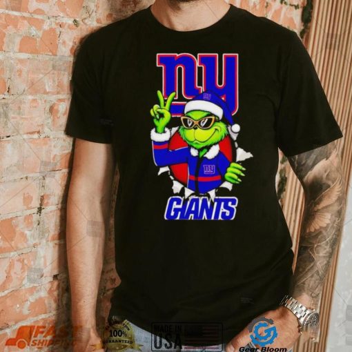 Cool Grinch New York Giants Christmas shirt