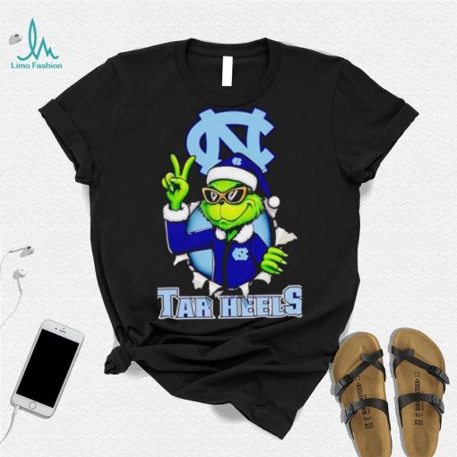 Cool Grinch North Carolina Tar Heels Christmas shirt
