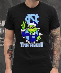 Cool Grinch North Carolina Tar Heels Christmas shirt