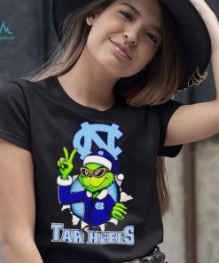 Cool Grinch North Carolina Tar Heels Christmas shirt