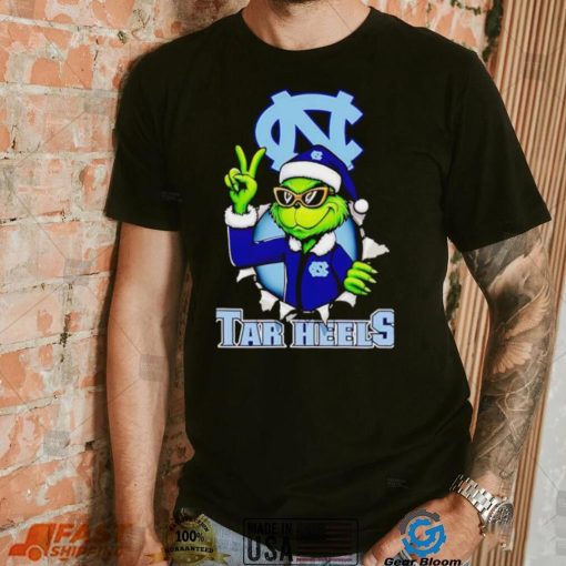 Cool Grinch North Carolina Tar Heels Christmas shirt
