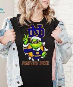 Cool Grinch Notre Dame Fighting Irish Christmas shirt