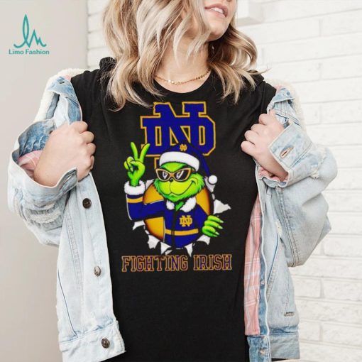 Cool Grinch Notre Dame Fighting Irish Christmas shirt